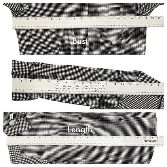 VINTAGE Larry Levine Sport Stretch matching pant suit - blouse / pants sz 8 - Picture 7 of 12